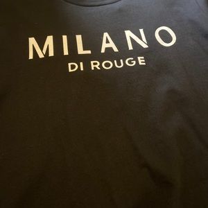 Milano di Rouge T-Shirt Black